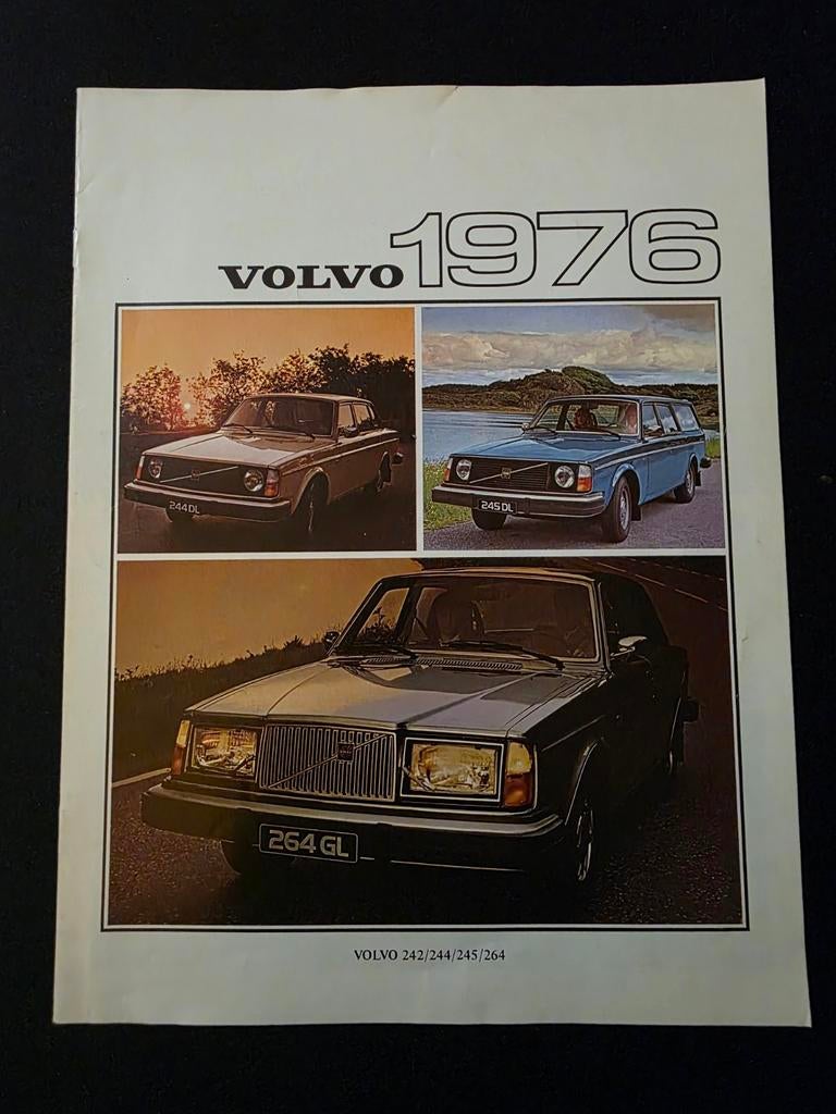 Brochure Volvo Programma 1976, Boeken, Auto's | Folders en Tijdschriften, Ophalen of Verzenden, Volvo