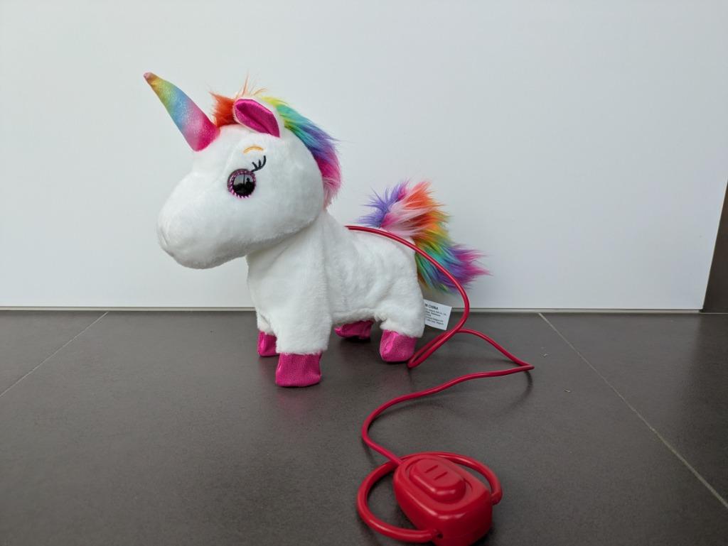 Touch'n Talk Wandeleenhoorn 26cm met geluid, Kinderen en Baby's, Speelgoed | Knuffels en Pluche, Ophalen of Verzenden, Zo goed als nieuw
