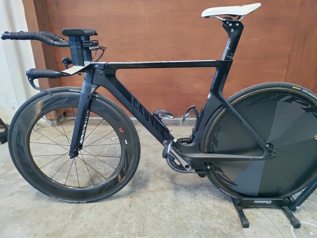 Tijdritfiets Canyon Speedmax CF SLX 9.0, Fietsen en Brommers, Ophalen