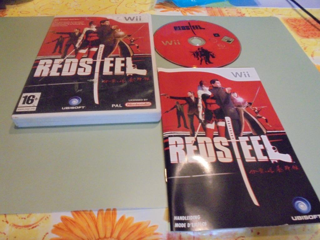 Nintendo WII Red Steel (CIB), 3 spelers of meer, Ophalen of Verzenden, Gebruikt, Vanaf 16 jaar