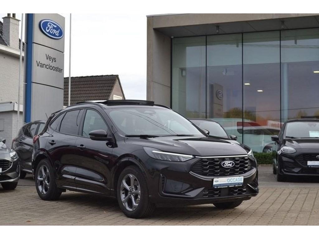 Ford Kuga ST-Line 1.5i, Auto's, Ford, Zwart, USB, 5 deurs, 111 kW