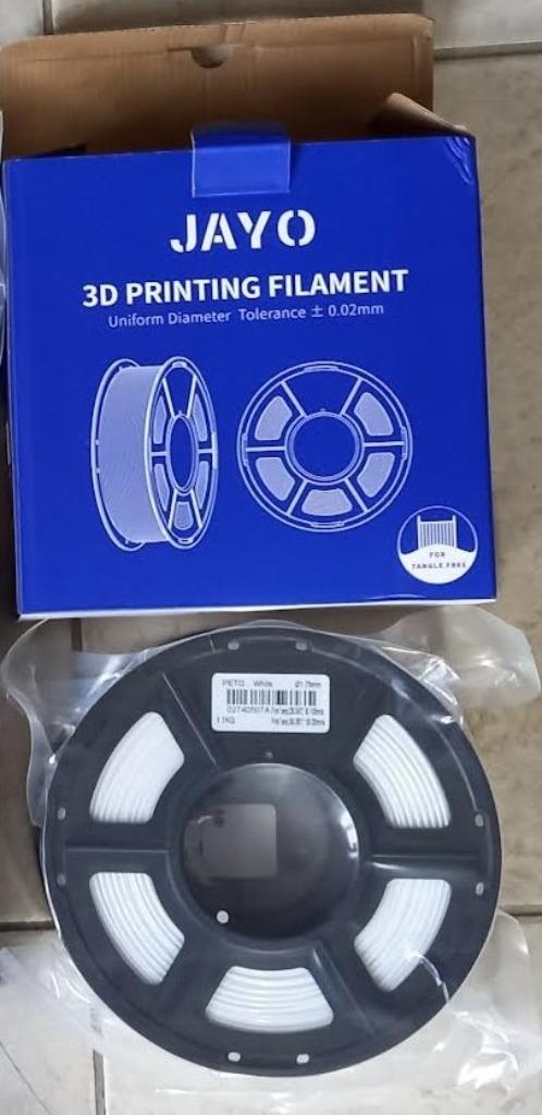 Jayo 3D printing Filament - PETG GRIJS, Computers en Software, 3D-printerbenodigheden, Ophalen of Verzenden, Nieuw