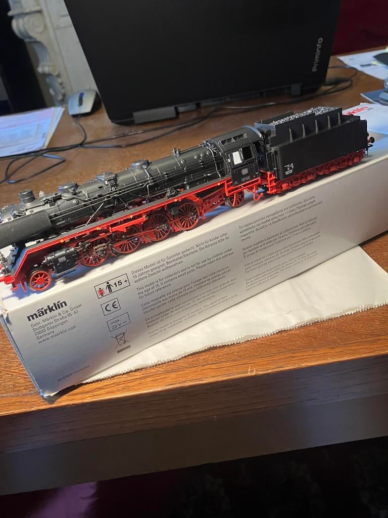 Marklin HO 37929 BR41 DB AC Digital Mfx Mint, Wisselstroom, Locomotief, Ophalen of Verzenden, Zo goed als nieuw