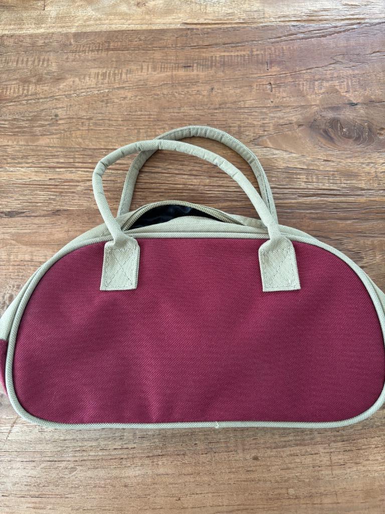 Handtas vintage, Ophalen of Verzenden, Nieuw, Rood, Handtas