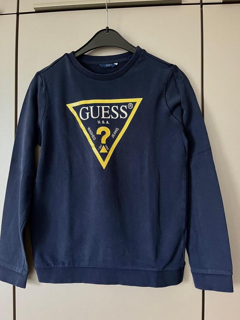 Sweater Guess donkerblauw 14 jaar, Gebruikt, Jongen of Meisje, Trui of Vest, Ophalen of Verzenden