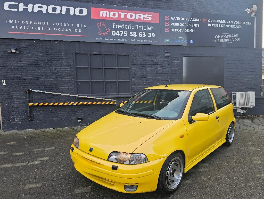 Fiat Punto 1.4 Turbo GT Distribution Faite Ve J-Alu Ronal, Voorwielaandrijving, 4 zetels, Stof, 1372 cc