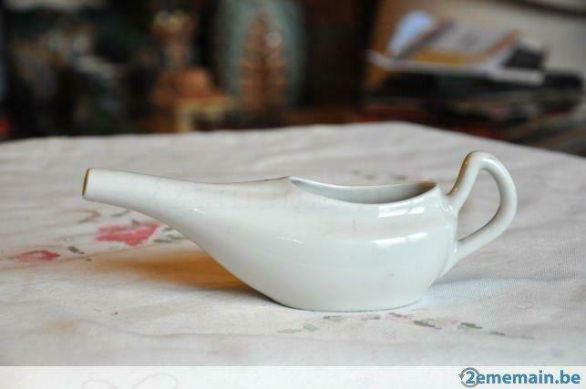 ancien canard médical en porcelaine, Enlèvement ou Envoi, Utilisé