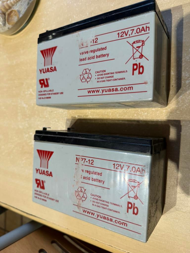 12V-batterij, Ophalen of Verzenden, Zo goed als nieuw