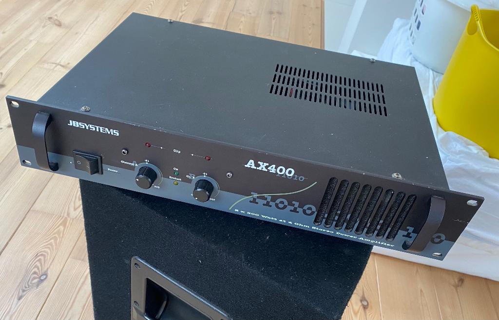 JB Systems AX 400 versterker, Enlèvement, Utilisé