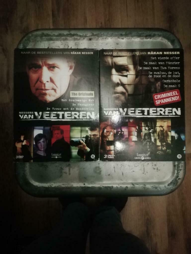 Twee boxen Van Vleeteren, Cd's en Dvd's, Vanaf 16 jaar, Ophalen of Verzenden, Actie en Avontuur