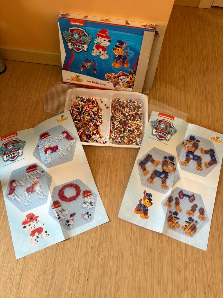 Perles à repasser 3D Paw Patrol, Enfants & Bébés, Enlèvement, Comme neuf