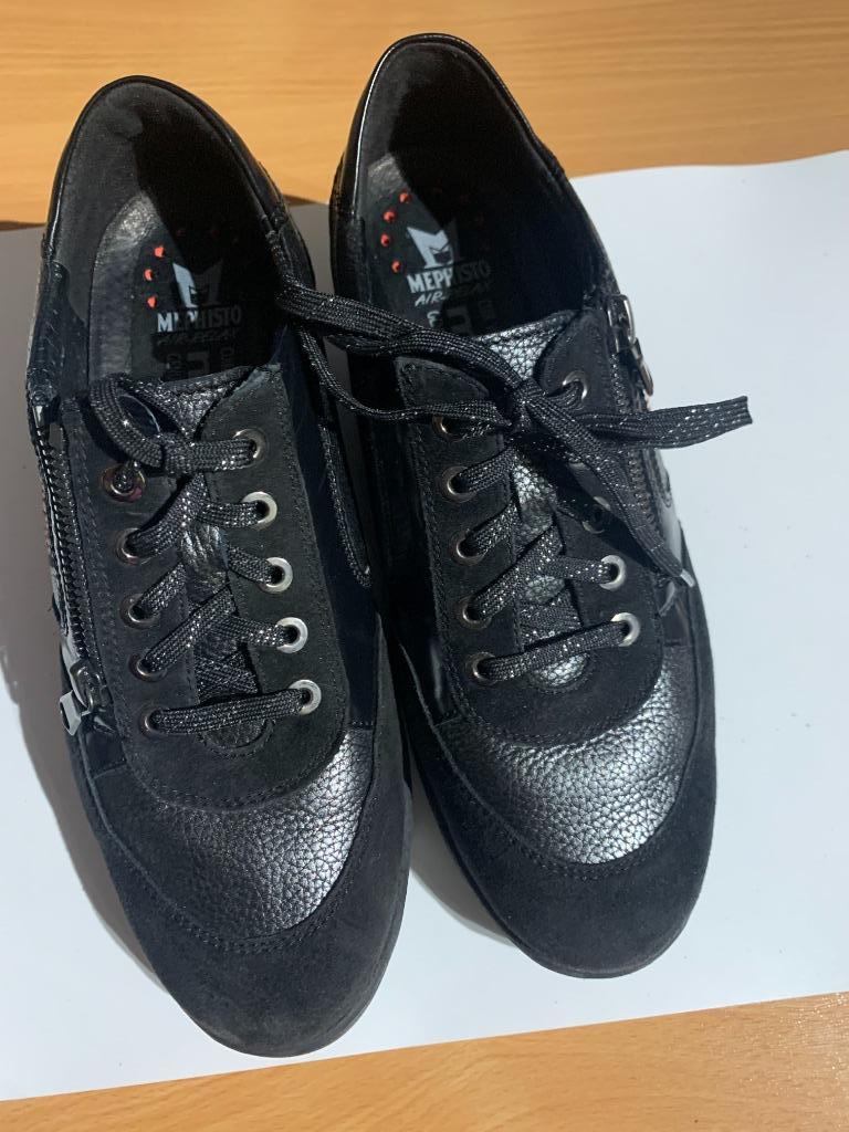 Mephisto baskets dame Noir T 37, Mephisto, Comme neuf, Enlèvement, Chaussures basses