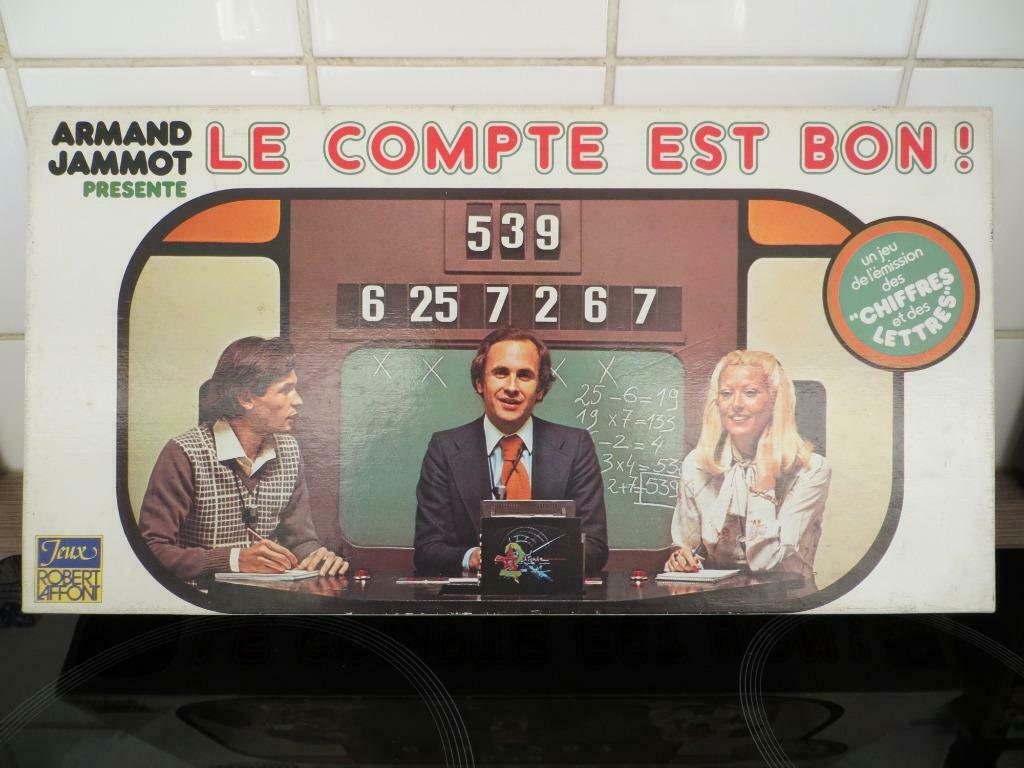 Jeu de société Le compte est bon - Robert Lafont, Hobby & Loisirs créatifs, Enlèvement ou Envoi, Utilisé