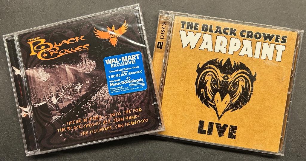 BLACK CROWES - Warpaint & Freak 'n roll ( 2x 2CD Live ), Enlèvement ou Envoi, Comme neuf, Pop rock