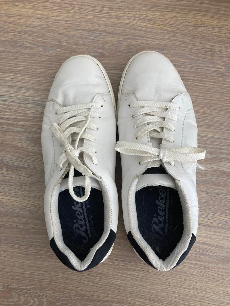 Witte schoenen RIEKER ANTISTRESS  MAAT 41, Ophalen of Verzenden, Zo goed als nieuw