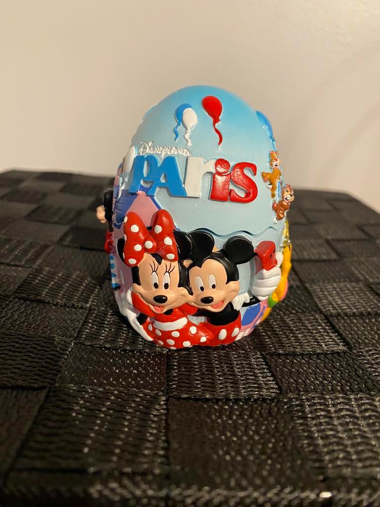 Décoration Disney Mickey Minnie œuf collector, Neuf, Statue ou Figurine