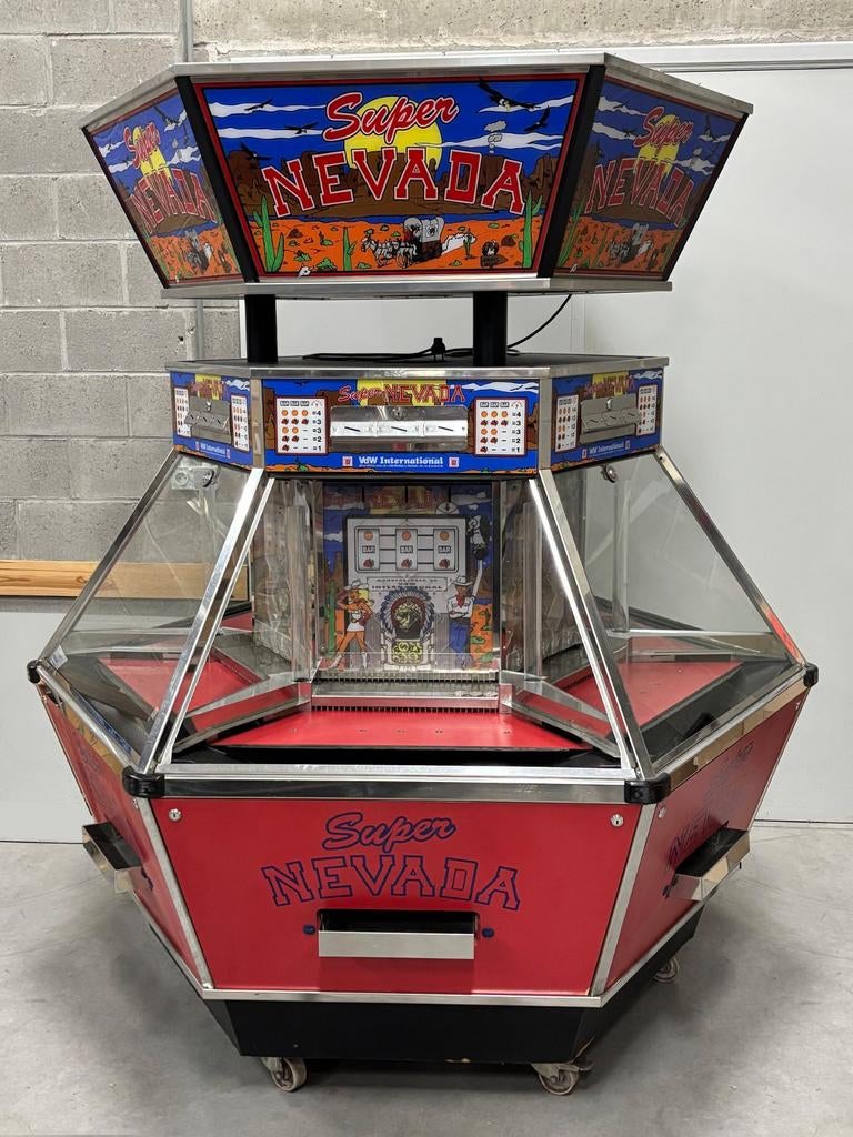 VDW Super Nevada Coin Pusher / Pusher kast, Ophalen of Verzenden, Zo goed als nieuw