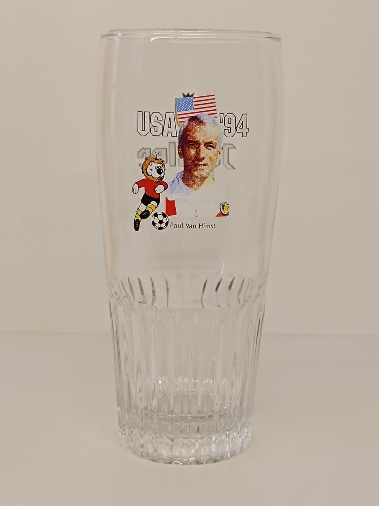Rode Duivels USA '95 Jupiler Paul Van Himst glas, Collections, Articles de Sport & Football, Enlèvement ou Envoi, Neuf