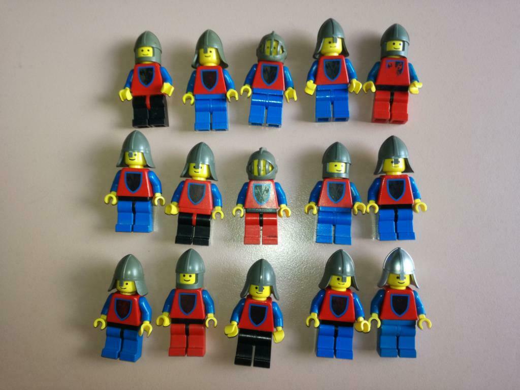 lego ridders leeuwenridders minifigs kasteel castle - lot H, Kinderen en Baby's, Speelgoed | Duplo en Lego, Gebruikt, Lego, Ophalen of Verzenden