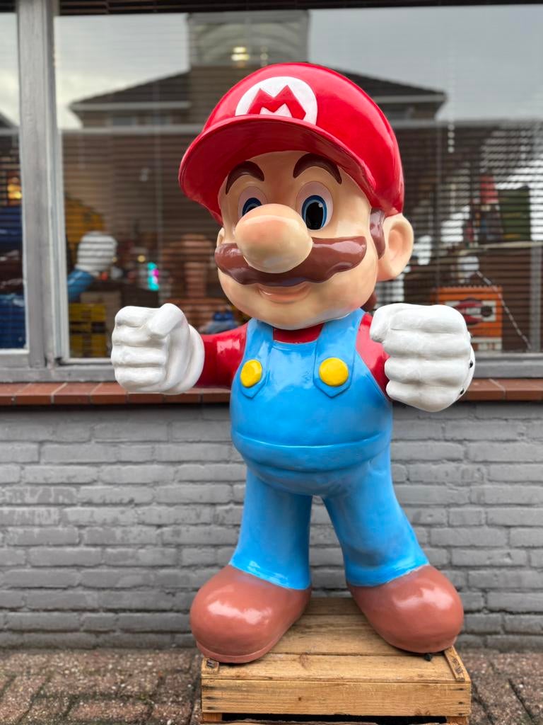 Groot Mario Bross Beeld XL, Ophalen, Gebruikt, Fantasy
