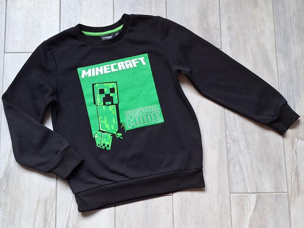 ★ M128/134 - Trui Minecraft, Enlèvement ou Envoi, Utilisé, Garçon, Pull ou Veste