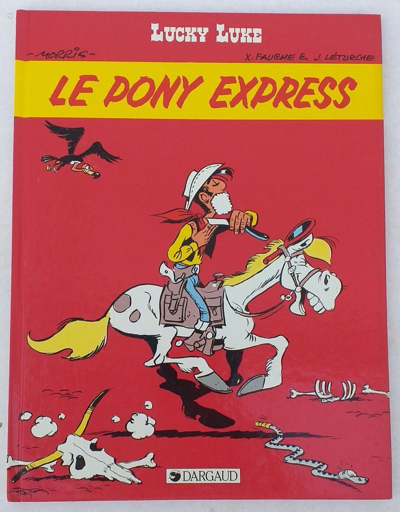 Lucky Luke: Le pony express - EO 1988, Ophalen of Verzenden