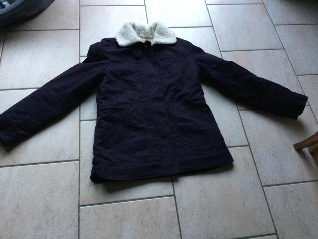 „COMPTOIR DES COTONNIERS „" BONTJAS "” T 38”, Kleding | Dames, Jassen | Winter, Gedragen, Maat 38/40 (M), Blauw, Ophalen of Verzenden