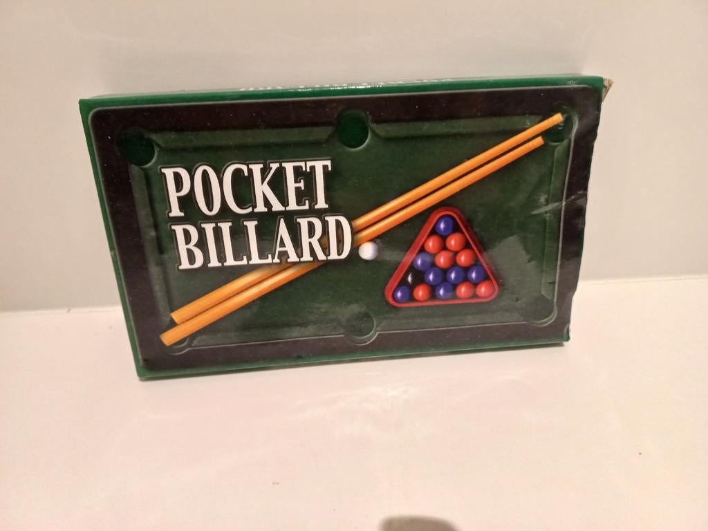 Pocket biljart., Ophalen of Verzenden, Zo goed als nieuw