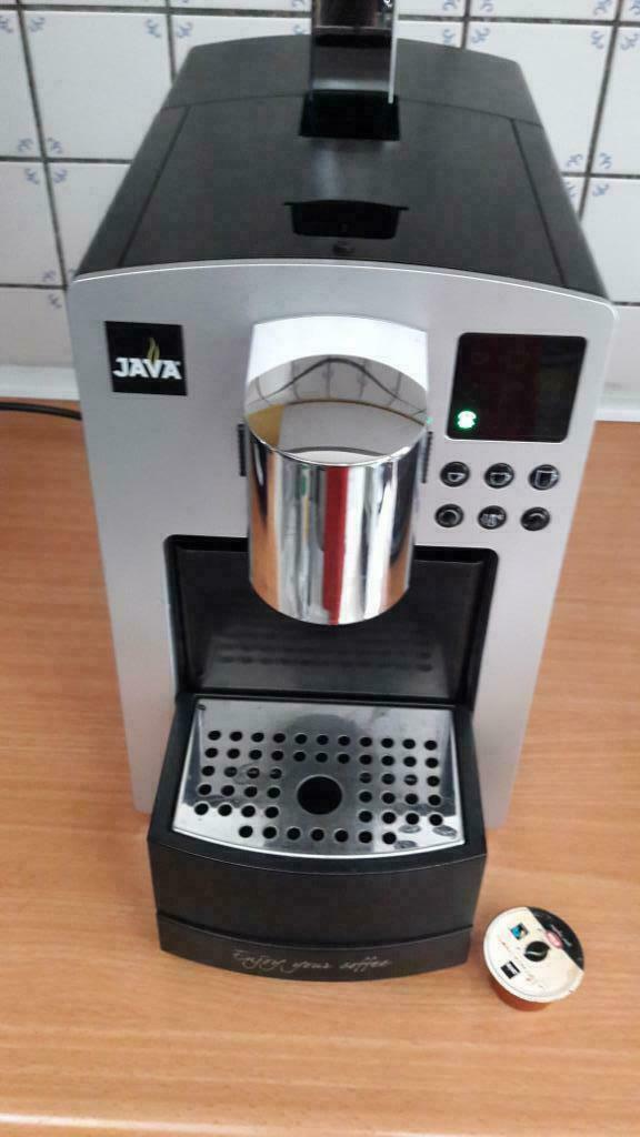 JAVA SEMI-PROFESSIONEEL KOFFIEZETAPPARAAT, Elektronische apparatuur, Ophalen, Espresso apparaat, 10 kopjes of meer, Zo goed als nieuw