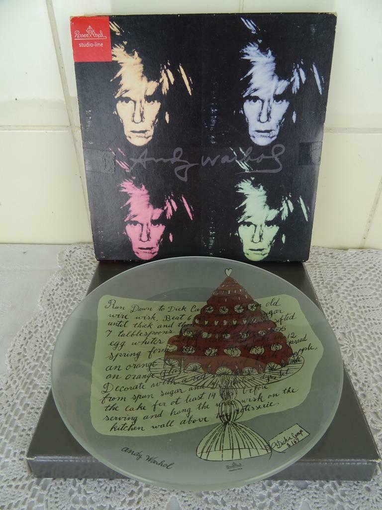Andy Warhol Assiette Andy Warhol Dobosch So sweet Design, Enlèvement ou Envoi