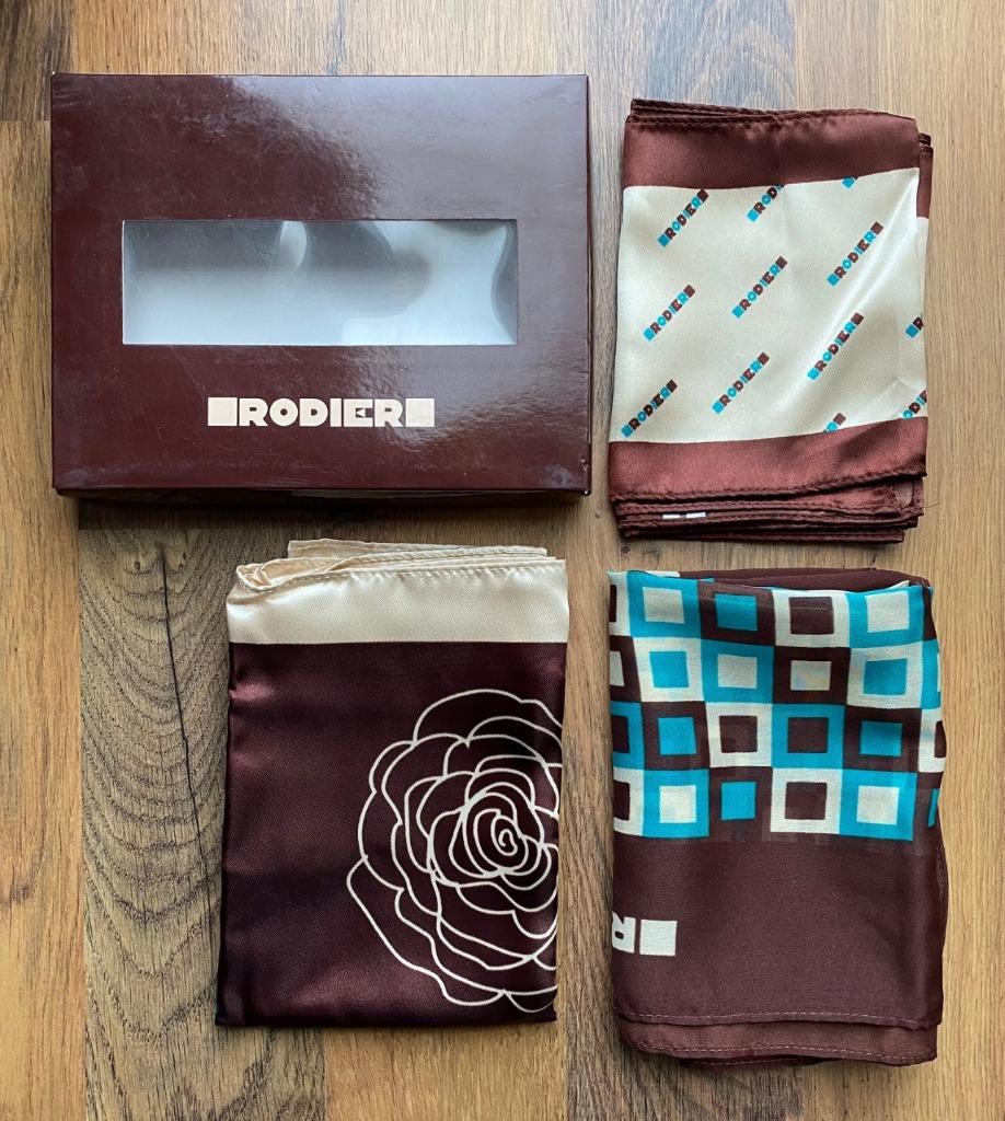 Lot 3 sjaaltjes Rodier - NIEUW, Rodier, Envoi, Neuf, Écharpe