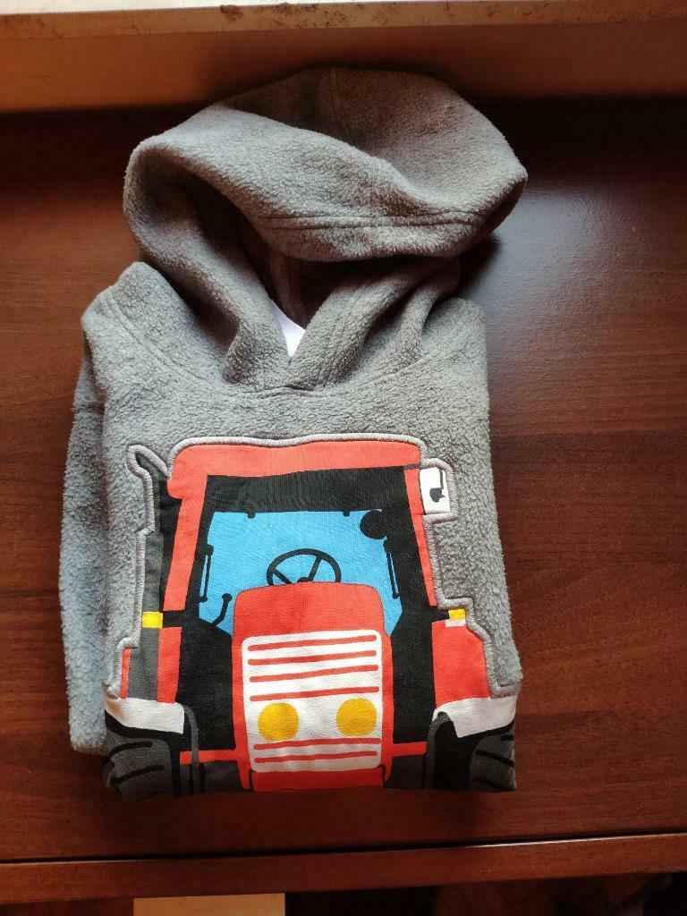 Tractor traktor trui fleece zacht hoodie NIEUWstaat  128 134, Enlèvement ou Envoi, Comme neuf, Garçon ou Fille, Pull ou Veste