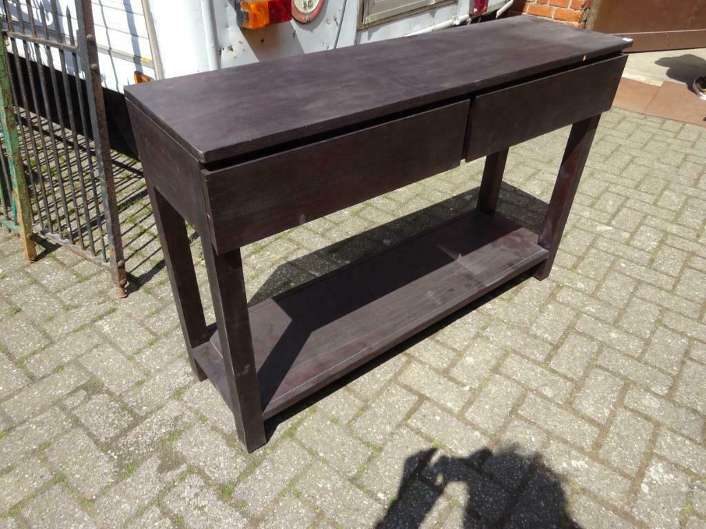 MODERNE MUURTAFEL MET 2 LADEN, Ophalen of Verzenden