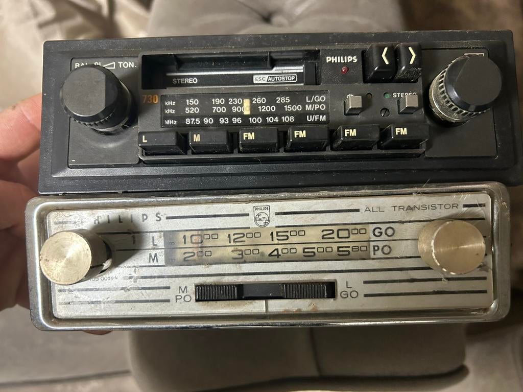 Radio oldtimer, Auto diversen, Autoradio's, Ophalen, Gebruikt
