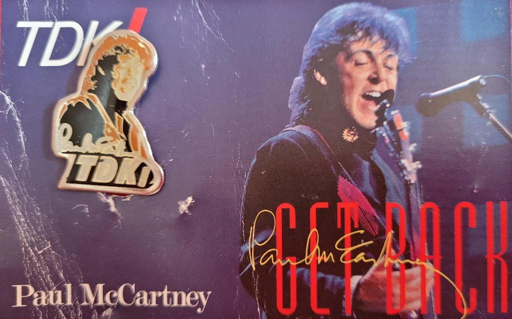 THE BEATLES, Pins van Paul McCartney., Ophalen of Verzenden, Nieuw