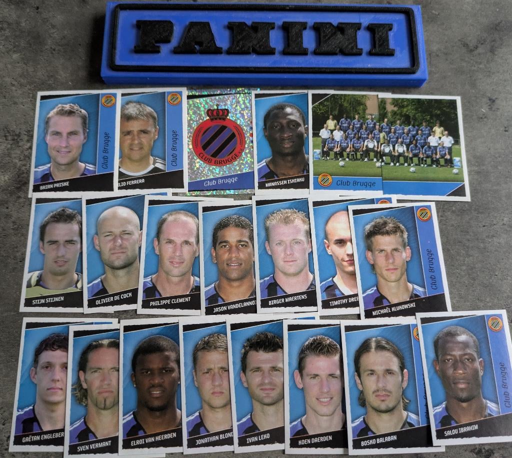 Autocollants de football Panini football 2007 CLUB BRUGGE 21, Envoi, Neuf