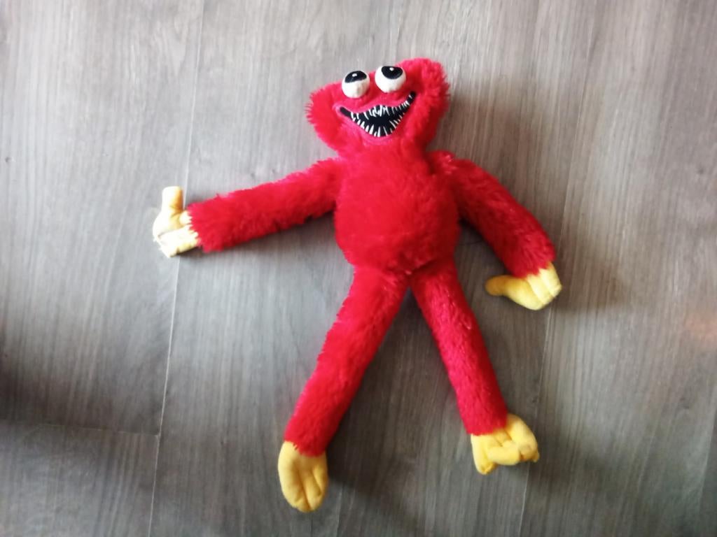 huggy wuggy knuffel met kleverige handen, Enlèvement, Comme neuf