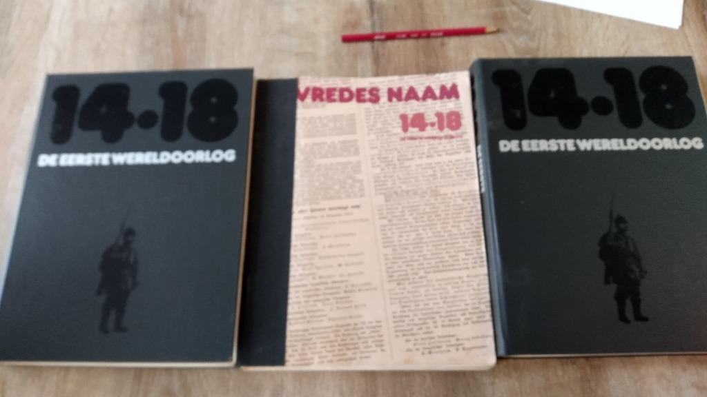 De 1ste WO 14-18, Boeken, Ophalen, Niet van toepassing, Zo goed als nieuw, Algemeen