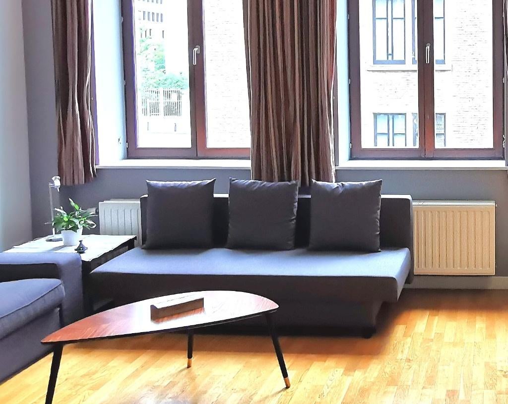 Canapé convertible avec rangement - IKEA ASARUM, Maison & Meubles, Enlèvement, Comme neuf, Tissus, Convertible avec rangement