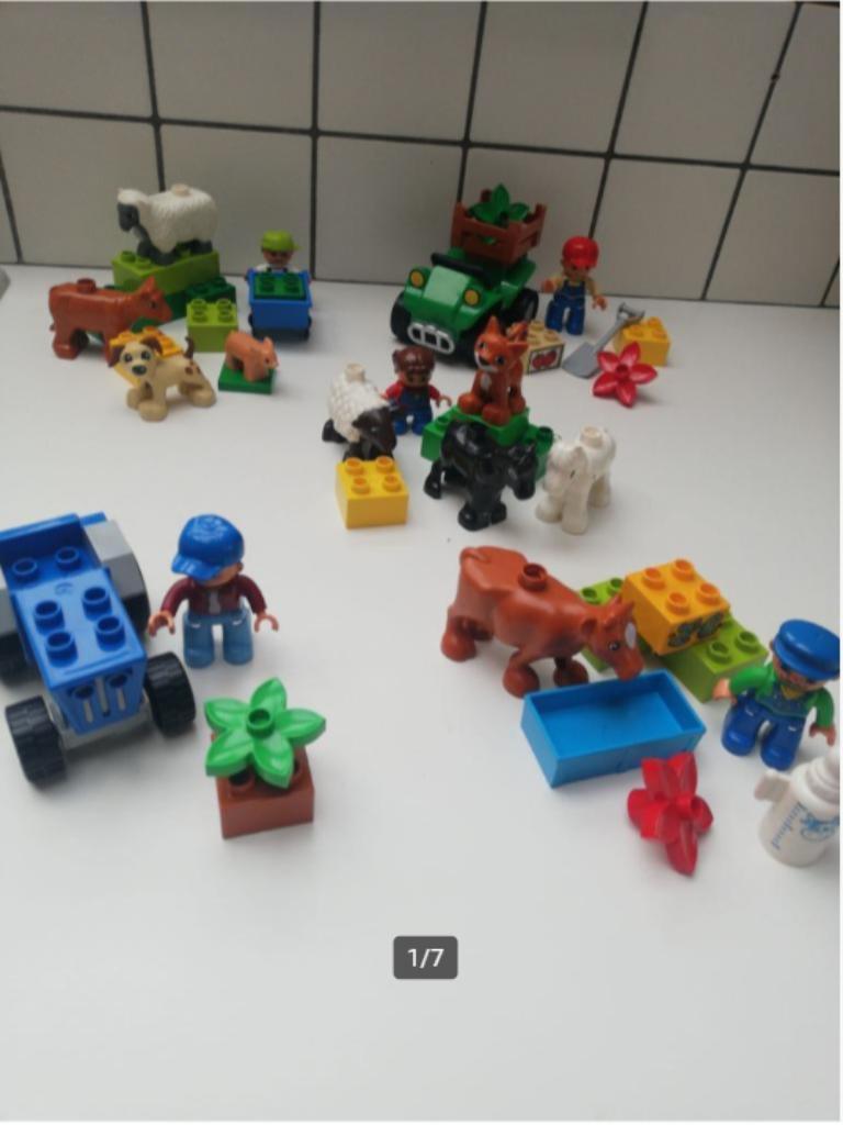 duplo boerderij dieren 4972 5645 5646 10521 4969, Enfants & Bébés, Jouets | Duplo & Lego, Duplo, Enlèvement ou Envoi