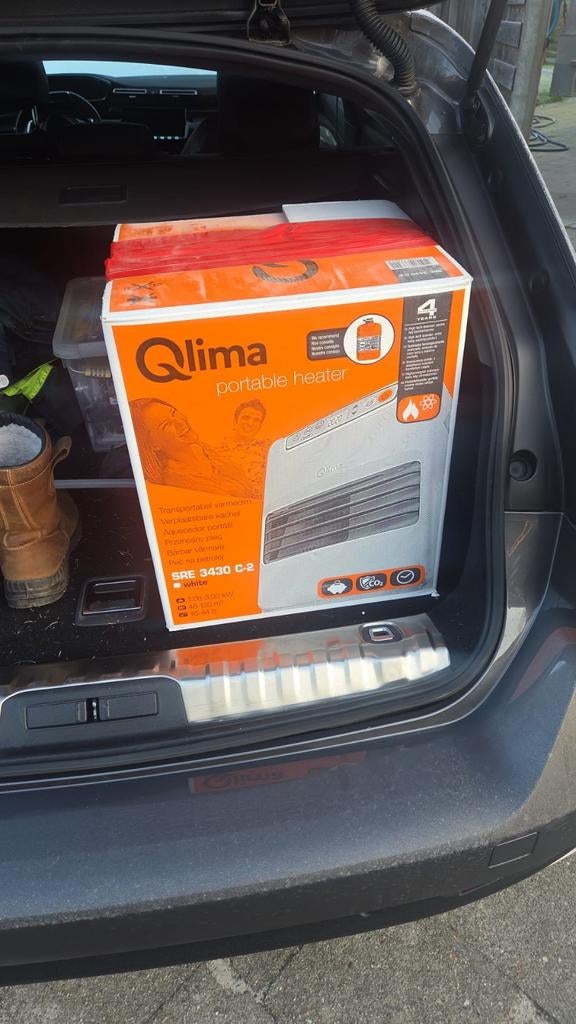 Electronische oliekachel, Ophalen, Oliekachel