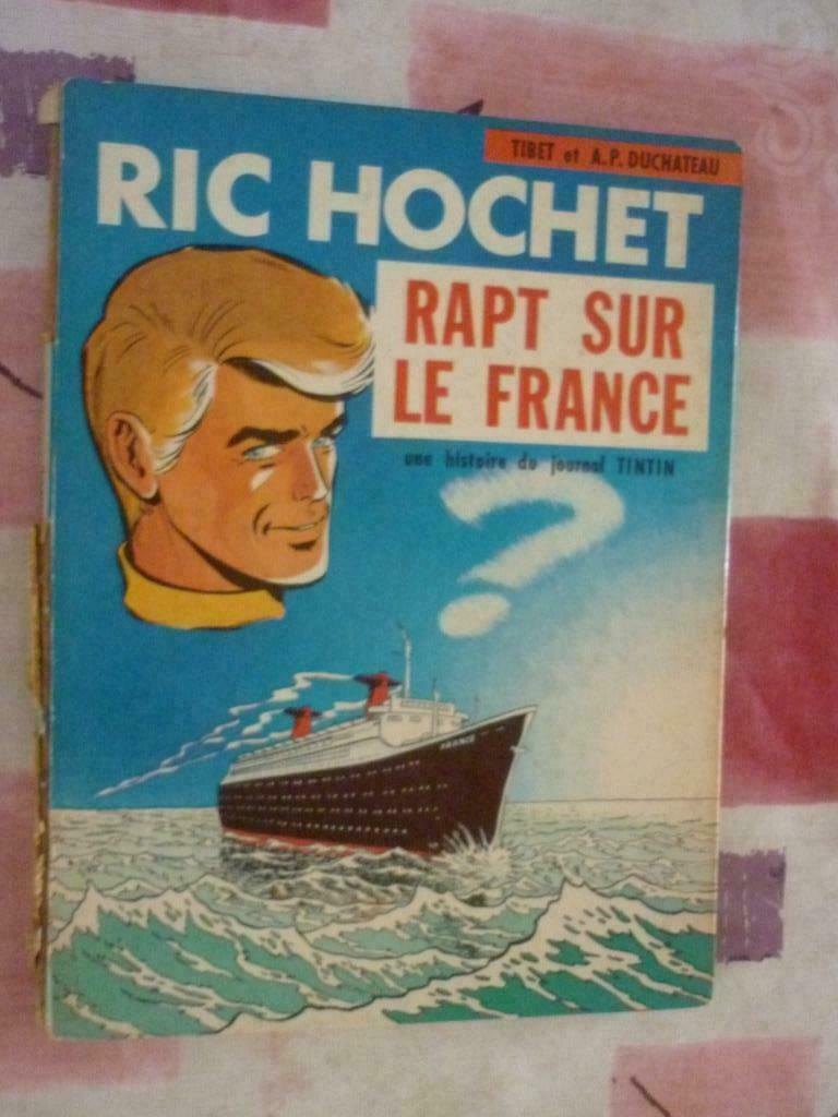 ric hochet rapt sur le france, Une BD, Enlèvement, Utilisé