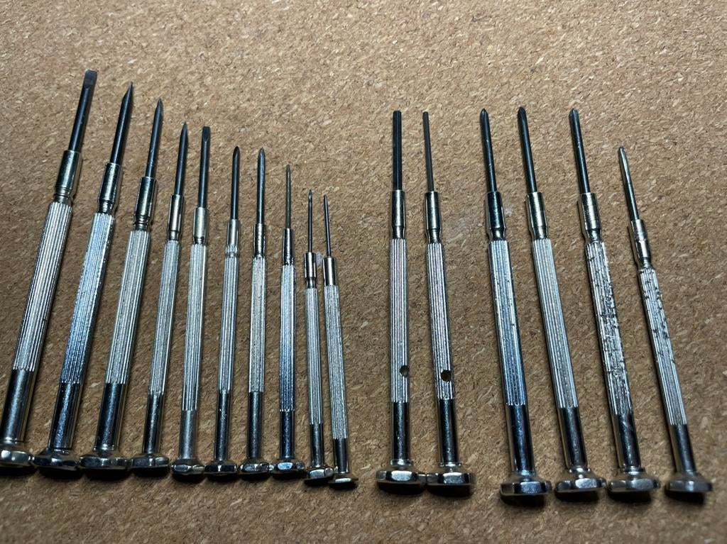 Schroevendraaiers voor uurwerkmaker, Antiek en Kunst, Ophalen of Verzenden