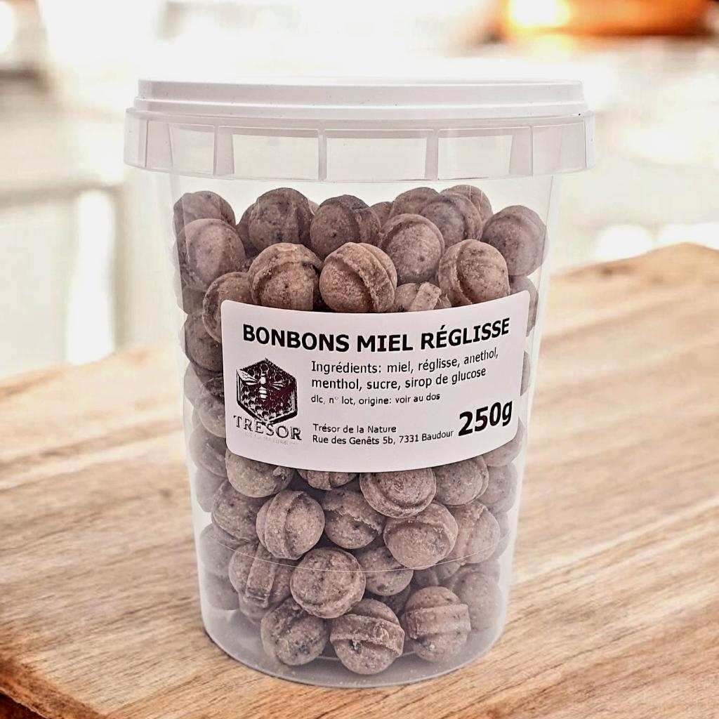 Bonbons Miel Réglisse (250 g) - 6€, Divers, Enlèvement ou Envoi