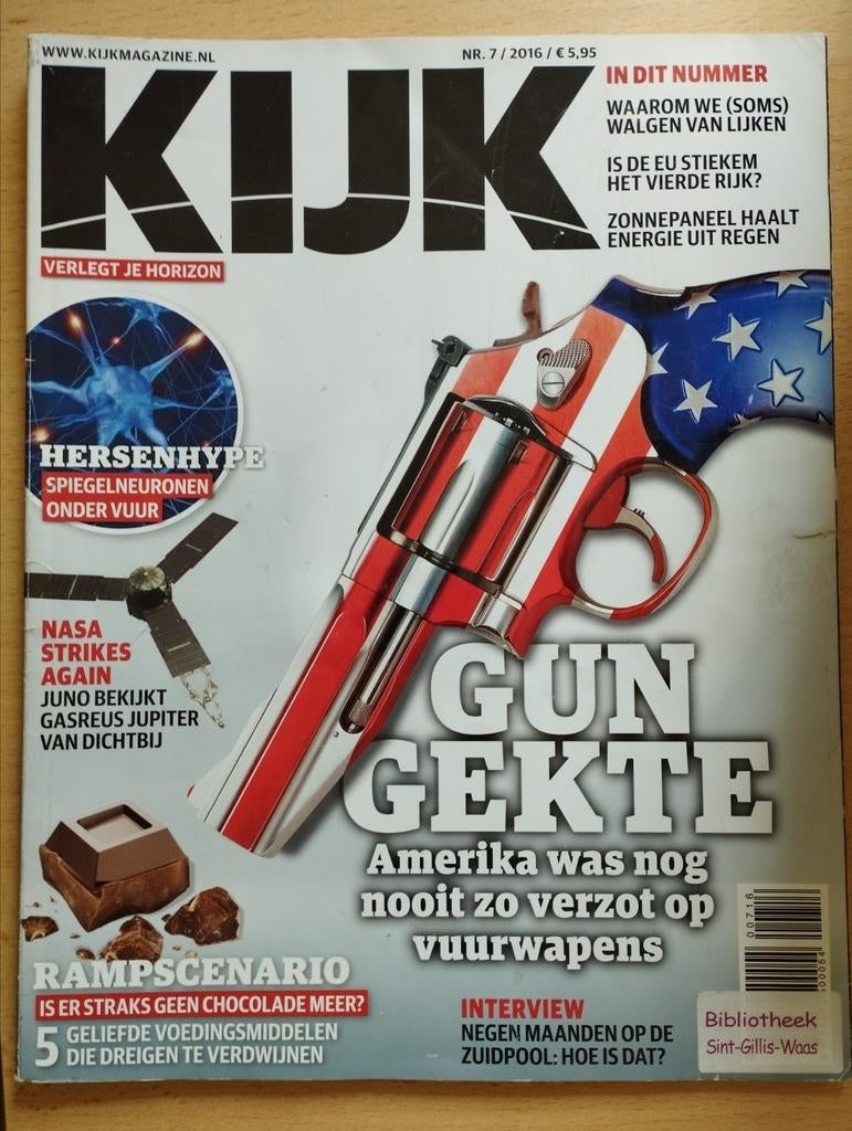 Kijk Gun Gekte, Boeken, Tijdschriften en Kranten, Ophalen of Verzenden, Zo goed als nieuw