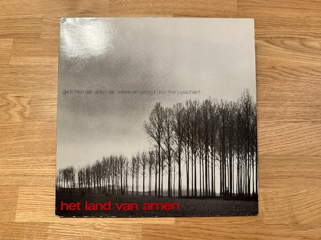 Anton van Wilderode, 'Het land van Amen' (gesigneerde vinyl), Ophalen of Verzenden, Gebruikt, 12 inch, Overige genres