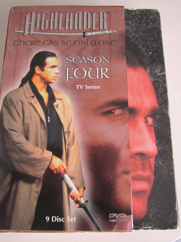 9DVDBOX HIGHLANDER "SEASON 4" (Region 1), Cd's en Dvd's, Gebruikt, Boxset, Ophalen of Verzenden, Actie en Avontuur