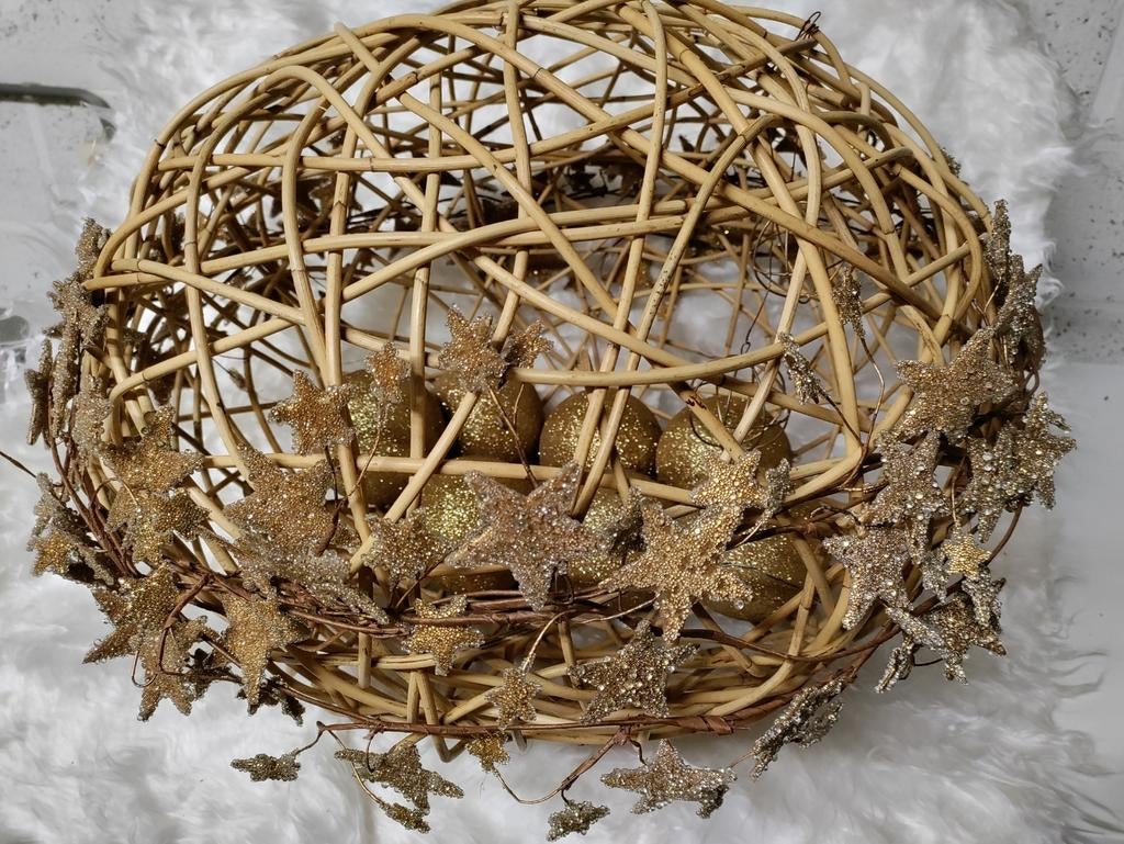 Zeer grote decoratieve kerstbal, Ophalen, Zo goed als nieuw