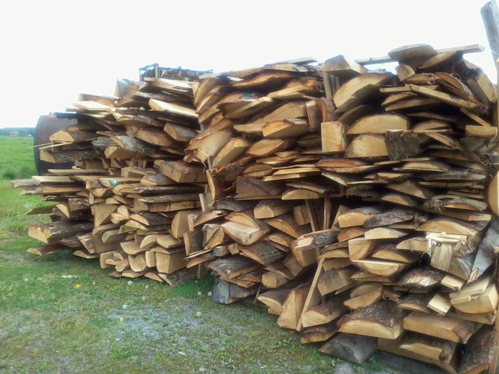 Goedkoop brandhout kopen met beetje werk, Tuin en Terras, Brandhout, 6 m³ of meer, Verzenden, Eikenhout, Stammen