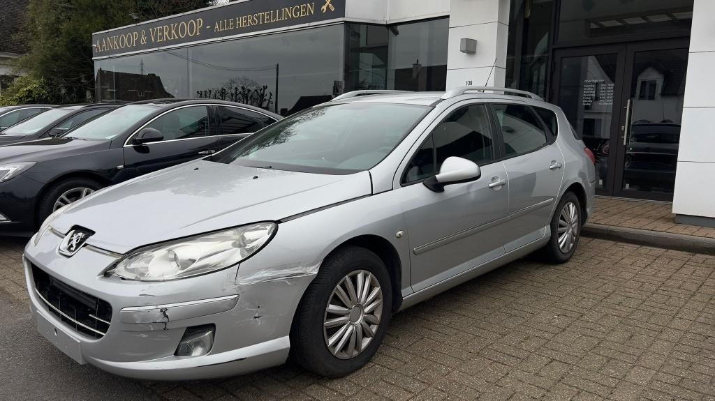 Peugeot 407 1.6 HDI EXPORT, Autos, Peugeot, Argent ou Gris, Achat, Entreprise, Boîte manuelle